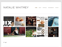 Tablet Screenshot of nataliewhitmey.com